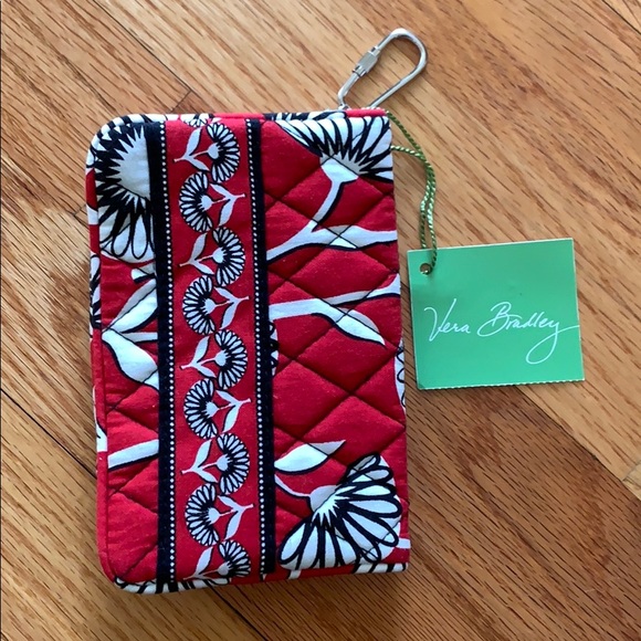 Vera Bradley Handbags - Vera Bradley wallet, red, black and white, NWT